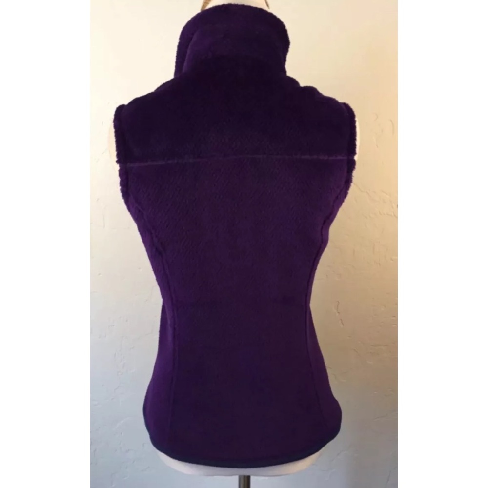 Patagonia Ladies Full Zip Purple Re-Tool Vest S - Picture 3 of 5